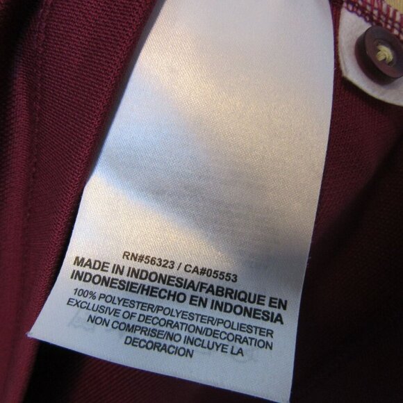 Nike Florida State University Polo Collared Shirt Dri-Fit FSU Med Short Sleeve - Picture 5 of 6